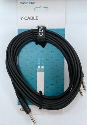 GEWA Music GEWA Y-Cable Basic Line 2xJack-Jack Stereo - Cablu Y 6m (190110)