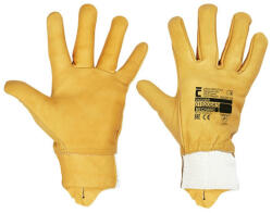 Free Hand VACHER bőr munkavédelmi kesztyű sárga 9 (12pár/cs) (0102008370090)