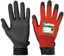 CERVA JACDAW mártott nylon munkavédelmi kesztyű piros 9 (12pár/cs) (0108000199090) - megatool