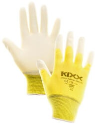 KIXX JUICY YELLOW munkavédelmi kesztyű nylon PU sárga 7 (12pár/cs) (0108010670070)