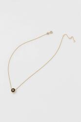 Tory Burch nyaklánc sárga - arany Univerzális méret - answear - 50 990 Ft