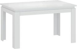 TEMPO KONDELA Széthúzható asztal, fehér, 135-184x86 cm, LINDY - sprintbutor