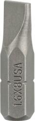 Bosch Cap de surubelnita standard pentru suruburi longitudinale cu fanta (S) Crestatura S 1, 6 x 8, 0 - Cod producator : 2609255912 - Co - 2609255912 (2609255912)