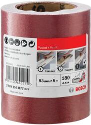Bosch Rola de slefuit lemn si vopsea , 93 mm x 5m, P180 - Cod producator : 2609256B77 - Cod EAN : 3165140645584 - 2609256B77 (2609256B77)