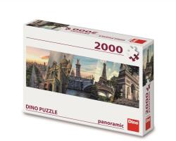 Dino - Puzzle Peisaj urban colaj Paris - 2 000 piese