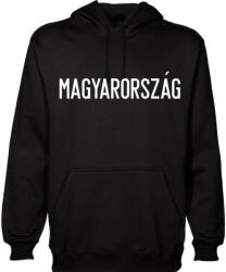 Magyarország pulóver felnőtt kapucnis fekete XS