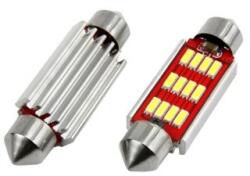 AMiO Set 2 becuri sofit 41mm LED 4014, 12/24V C5W Canbus, 01091 Amio (01091 Amio)
