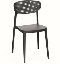 ROJAPLAST Aire műanyag kerti szék - Antracit (540950)