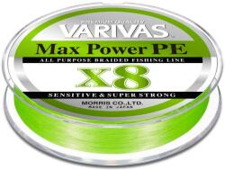 VARIVAS Fir Varivas Max Power PE X8 150m 28.6lb 0.205mm Lime Green (V30015015)
