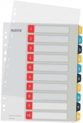 LEITZ Index Cosy, imprimabil, PP, A4, 1-10, multicolor Leitz E12470000 (12470000)