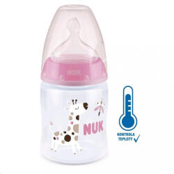 Nuk Baba cumisüveg NUK First Choice Temperature Control 150 ml pink - babamarket