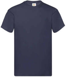 Fruit of the Loom Férfi póló Rövid ujjú Fruit of the Loom Original Full Cut T-Shirt - 2XL, Mély sötétkék (navy)