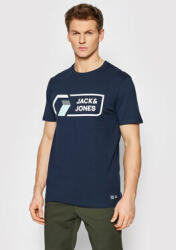 JACK & JONES Tricou Logan 12204902 Bleumarin Regular Fit