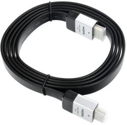 Kábel: Nagy sebességű HDMI / HDMI kábel Ethernettel - 1, 5m, fekete