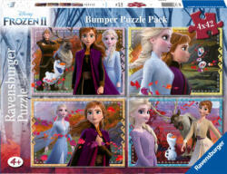 Ravensburger Puzzle Frozen II, 4X42 Piese (RVSPC05023) - carlatoys