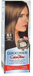 GEROCOSSEN Vopsea de par Silk & Shine 6.1 Castaniu Auriu - Color Plus, 50g, Gerocossen