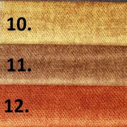  Zeusz 12 narancs vízzel tisztítható bútorszövet