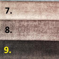  Zeusz 9 sötétbarna vízzel tisztítható bútorszövet