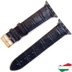 Viljar Handmade Éjkék Bőr szíj A 40/41/42 MM