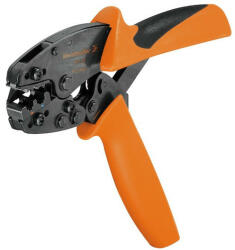  Weidmüller 9017430000 HTI 15 ZERT Krimpelő szerszám, Megmunkáló szerszámok szigetelt kábelsarukhoz, 0.5mm2; , 2.5mm2; , Kettős krimpelés (9017430000)