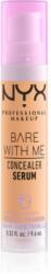 NYX Cosmetics Bare With Me Concealer Serum hidratant anticearcan 2 in 1 culoare 06 Tan 9, 6 ml