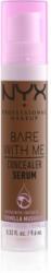 NYX Cosmetics Bare With Me Concealer Serum hidratant anticearcan 2 in 1 culoare 12 Rich 9, 6 ml
