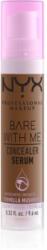 NYX Cosmetics Bare With Me Concealer Serum hidratant anticearcan 2 in 1 culoare 11 Mocha 9, 6 ml