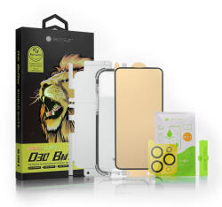 BestSuit iPhone 11 Pro Bestsuit 6in1 Tok / flexi kijelzővédő üveg / hátlapi fólia / kamera védő üveg / tisztító ruha / applikátor (D30 Buffer)