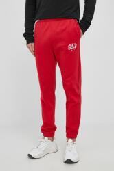 Gap pantaloni barbati, culoarea rosu, cu imprimeu PPYY-DKM00D_33X