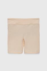 Guess pantaloni scurti copii culoarea bej, cu imprimeu PPYY-SZG024_02X
