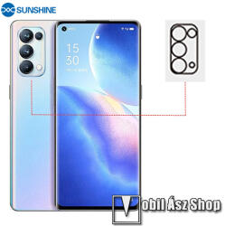 SUNSHINE Hydrogel TPU kameravédő fólia - Ultra Clear, ÖNREGENERÁLÓ! - 1db - Oppo Reno5 K / Reno5 4G / Reno5 5G / Find X3 Lite