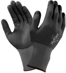 CERVA HYFLEX 11-840 Ansell FORTIX tenyéren mártott nitril munkavédelmi kesztyű, nylon-spandex alap, kötött mandzsettával. Hossza 20-28 cm (C0108009799090)