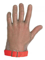 CERVA BÁTMETALL 171310 Maximális vágás elleni védelmet nyújtó, mindkét kézen hordható, rozsdamentes acélgyűrűkből készült munkavédelmi kesztyű összehúzó textilpánttal (C0114000199050)