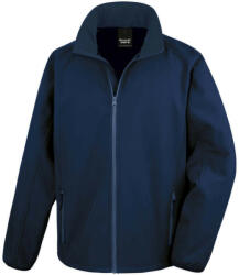 Result Férfi Softshell Hosszú ujjú Result Printable Softshell Jacket - S, Sötétkék (navy)