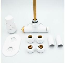 Arezzo design Spearpex radiátor szelep fehér, bal AR-SPEARPEX-W-L (AR-SPEARPEX-W-L)