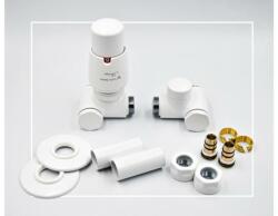 Arezzo design Variopex radiátor szelep fehér, bal AR-VARIOPEX-W-L (AR-VARIOPEX-W-L)