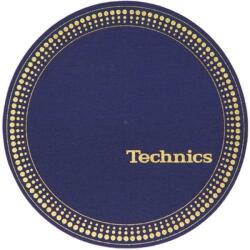 Technics Slipmats Strobo Blue/Gold (0020101764)