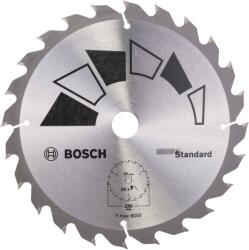 Bosch Panza de ferastrau circular STANDARD D- 190 mm- gaura- 20 mm- Z- 24 - Cod producator : 2609256818 - Cod EAN : 3165140391641 - 2609256818 (2609256818)