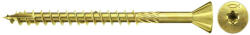 Fischer FDF-ST 4.0 x 60 YZP 100 süllyesztett fejű 75°, sárgára horganyzott, részmenetes MDF csavar, TX behajtással, 100 db/csomag (660207)