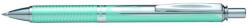 Pentel Rollertoll 0, 35mm, fém aquamarine test, Pentel Energel BL407LS-A, írásszín kék (BL407LS-A) - tintasziget