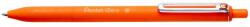 Pentel Golyóstoll nyomógombos 0, 35mm, Pentel iZee, írásszín narancssárga (BX467-F) - tintasziget