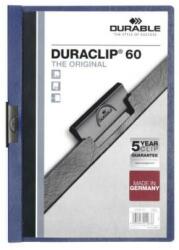 DURABLE Klip mappa 60lap Durable Duraclip®, sötétkék (220907) - tintasziget