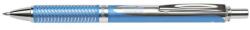 Pentel Rollertoll 0, 35mm, fém skyblue test, Pentel Energel BL407S-A, írásszín kék (BL407S-A) - tintasziget
