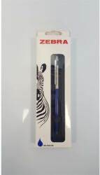 Zebra Golyóstoll nyomógombos 0, 7mm, dobozban kék test, Zebra 901, írásszín kék (83742) - tintasziget