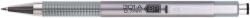 Zebra Golyóstoll 0, 7mm, metál ezüst test, Zebra F-301A, írásszín kék (23286) - tintasziget