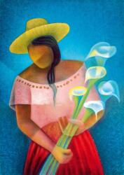 Bluebird Puzzle - Puzzle Toffoli: La Femme aux Arums, 1985 - 1 000 piese Puzzle