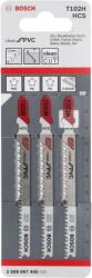 Bosch Panza de ferastrau vertical T 102 H Clean for PVC - Cod producator : 2608667445 - Cod EAN : 3165140691499 - 2608667445 (2608667445)
