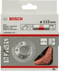 Bosch Piatra oala cu carburi metalice 115 x 22, 23 mm- mediu, inclinat - Cod producator : 2608600179 - Cod EAN : 3165140103862 - 2608600179 (2608600179)