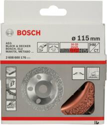 Bosch Piatra oala cu carburi metalice 115 x 22, 23 mm- mediu, plan - Cod producator : 2608600176 - Cod EAN : 3165140103831 - 2608600176 (2608600176)