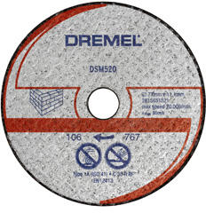 Dremel DSM20 disc de taiere zidarie - Cod producator : 2615S520JB - Cod EAN : 8710364081943 - 2615S520JB (2615S520JB)
